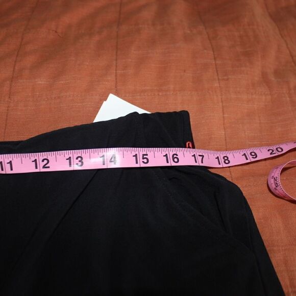 NEW Open Edit pull on Black Wide leg Pants Size Large - Picture 8 of 10